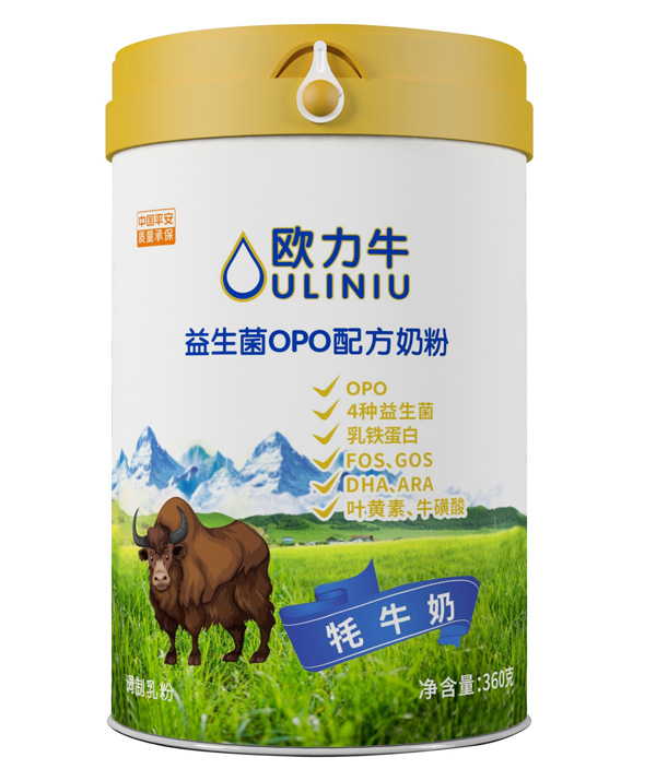 歐力牛益生菌opo配方奶粉360g