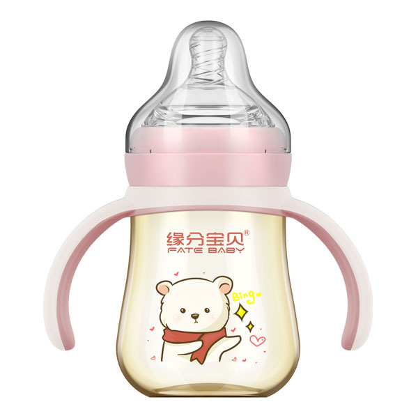 緣分寶貝PPSU奶瓶3205粉色