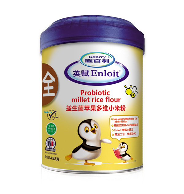 施百利英賦益生菌蘋(píng)果多維小米粉