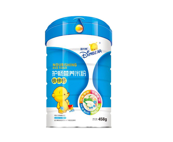 迪米熊護(hù)暢營養(yǎng)米粉-鐵鋅鈣罐裝