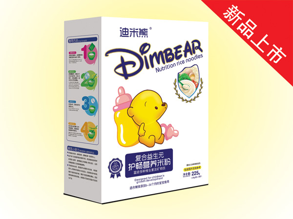 迪米熊護(hù)暢營養(yǎng)米粉-復(fù)合益生元盒裝