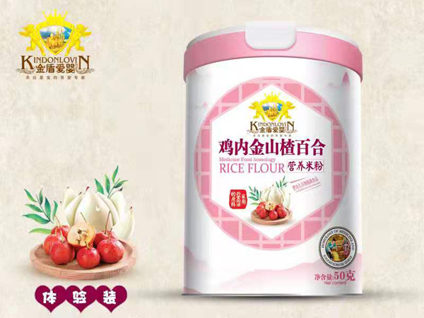 金盾愛嬰雞內(nèi)金山楂百合營養(yǎng)米粉 體驗裝