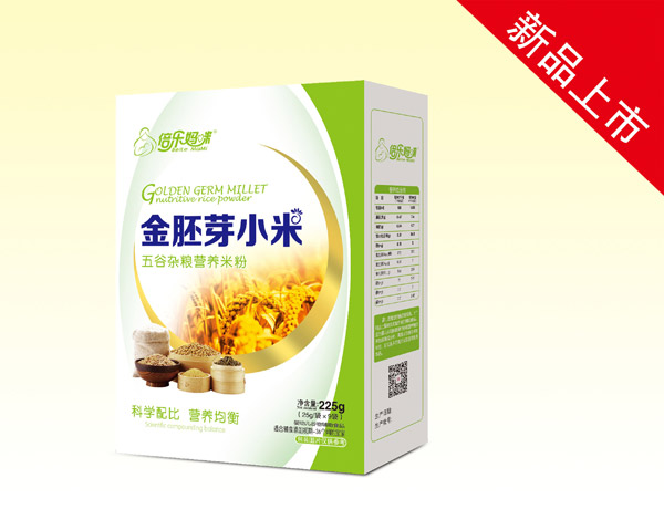 倍樂(lè)媽咪金胚芽小米營(yíng)養(yǎng)米粉(五谷雜糧)盒裝
