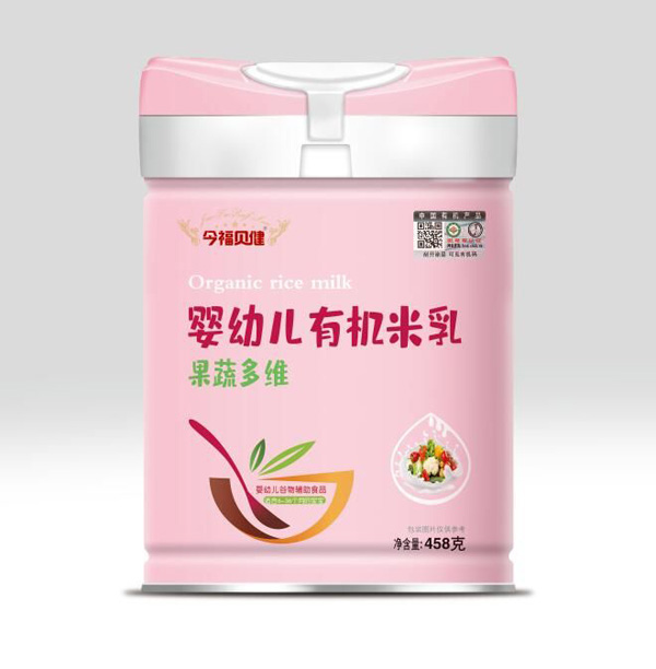 今福貝健嬰幼兒有機米乳-果蔬多維罐裝