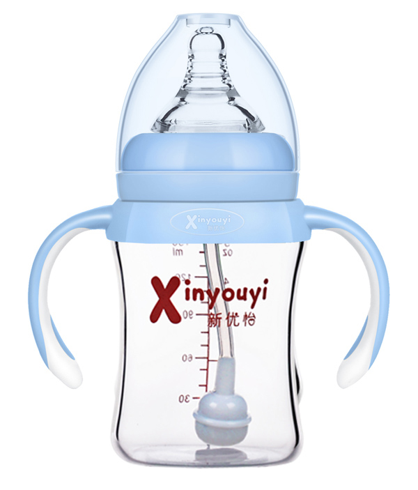 新優(yōu)怡玻璃奶瓶1145-藍色