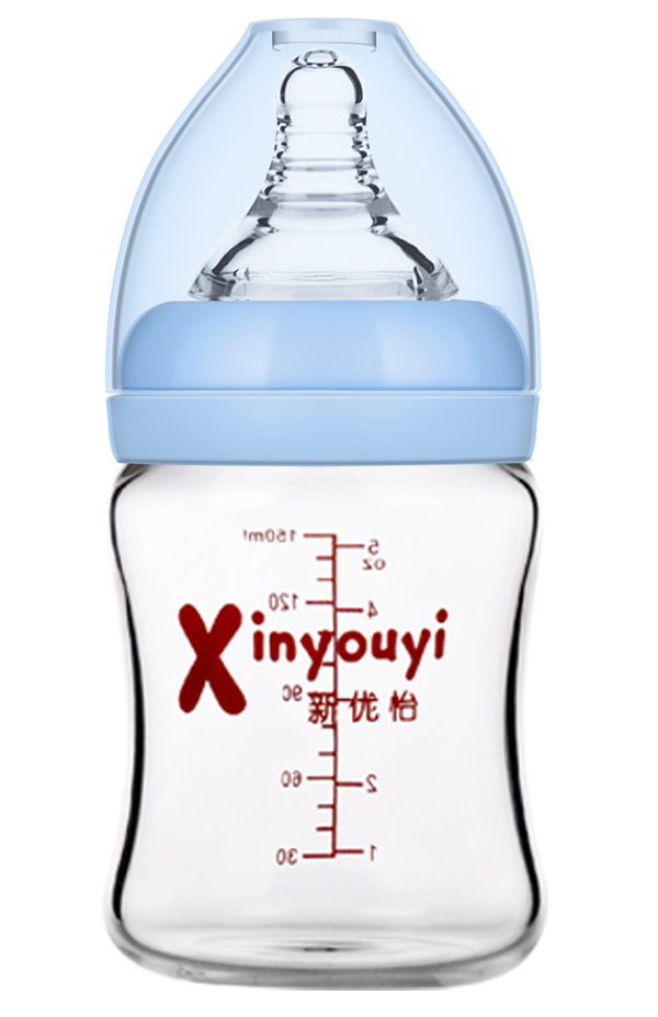 新優(yōu)怡玻璃奶瓶1116 藍色