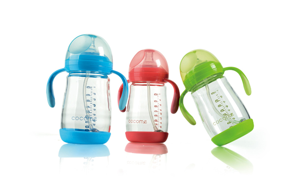 可可萌超寬口實(shí)感晶鉆奶瓶280ML