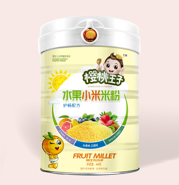 櫻桃王子水果小米米粉-護(hù)暢配方罐裝