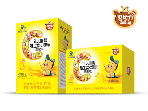 貝比力寶之選牌維生素C顆粒(甜橙味)