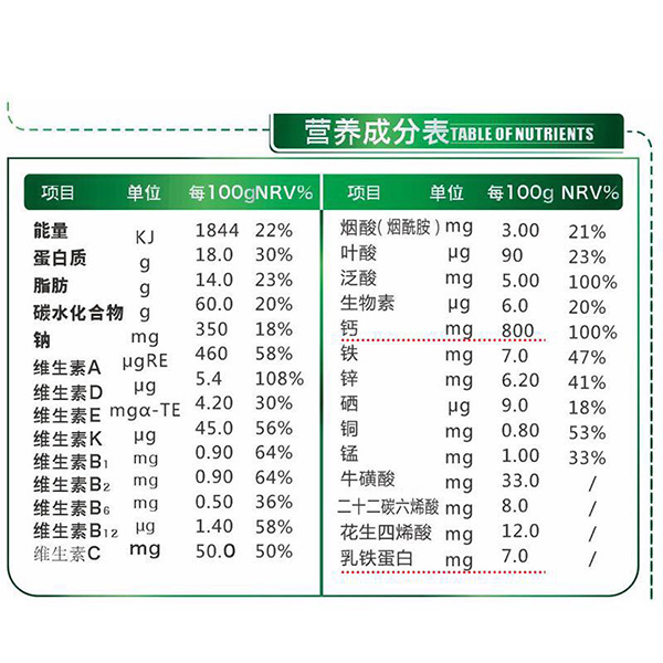 美滋羊賦高益生菌高鈣兒童成長羊奶粉2