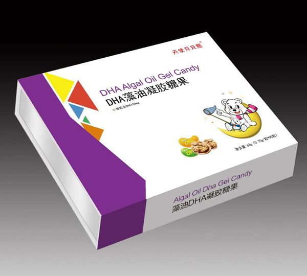 天使貝貝熊DHA藻油凝膠糖果禮盒