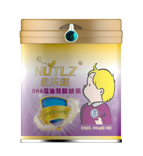 紐樂滋DHA藻油凝膠糖果