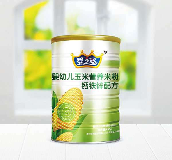 嬰之冠玉米營(yíng)養(yǎng)米粉 鐵鋅鈣配方