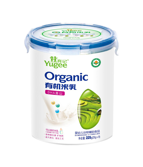 育記有機(jī)米乳-DHA淮山225克樂(lè)扣裝