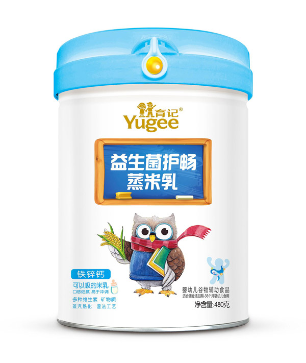 育記益生菌護(hù)暢蒸米乳-鐵鋅鈣480克桶裝