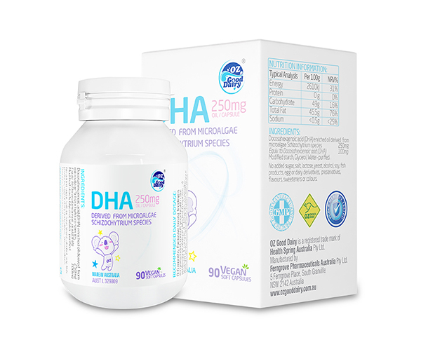 澳樂(lè)乳兒童藻油DHA