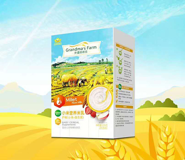 外婆的農(nóng)莊小米營養(yǎng)米乳-護(hù)暢(小米+益生菌)盒裝