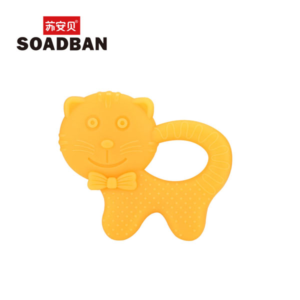 蘇安貝A8025貓咪全硅膠牙膠