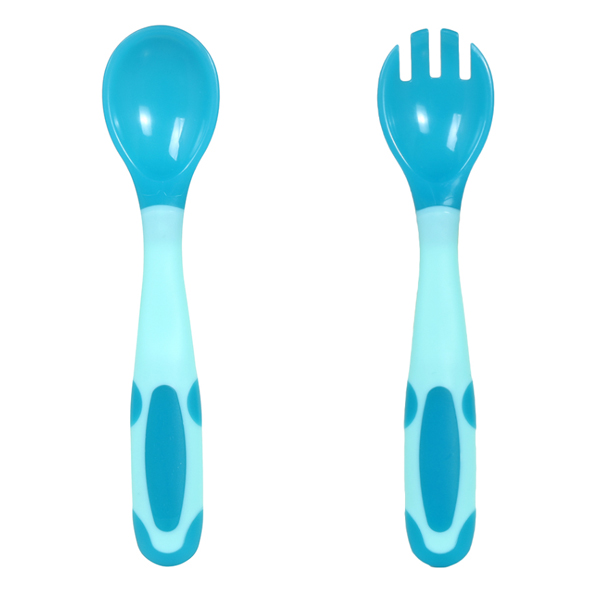 有貝嬰幼兒刀叉組合 藍(lán)色