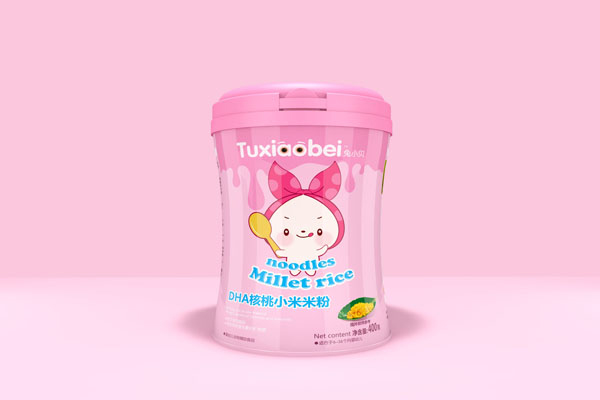 兔小貝DHA核桃小米米粉