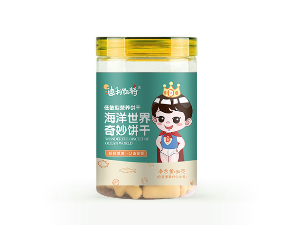 迪利凱特海洋世界奇妙餅干