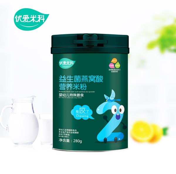 優(yōu)愛(ài)米科益生菌燕窩酸營(yíng)養(yǎng)米粉