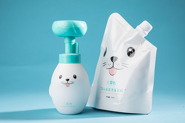 三歲紅花兒朵朵洗手慕斯