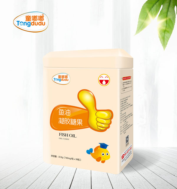 童嘟嘟魚油凝膠糖果 方聽