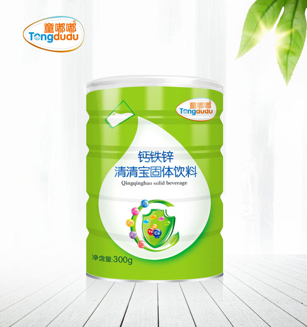 童嘟嘟鈣鐵鋅清清寶固體飲料 聽(tīng)裝