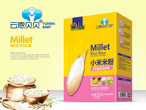 云恩貝貝小米米粉-益生元護暢