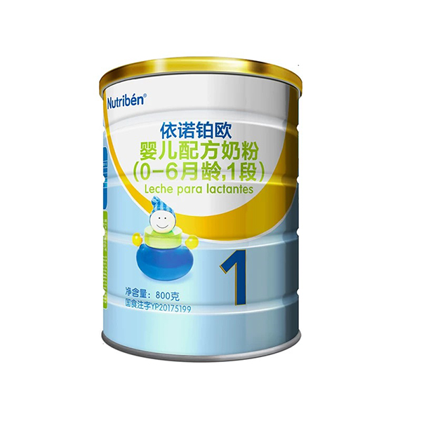 依諾鉑歐嬰兒配方奶粉1段800g