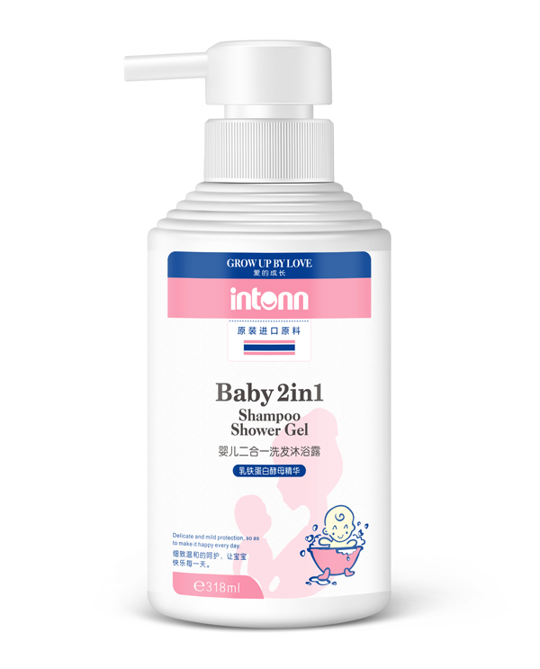 原童嬰兒二合一洗發(fā)沐浴露 318ml