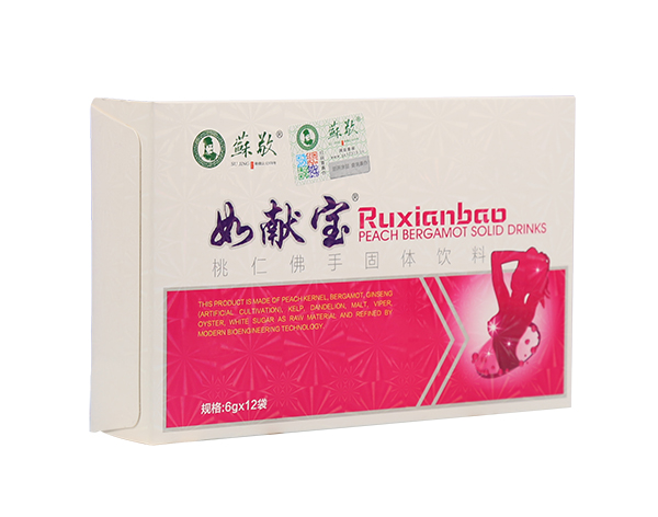 蘇敬如獻(xiàn)寶桃仁佛手固體飲�.jpg 蘇敬如獻(xiàn)寶桃仁佛手固體飲�.jpg