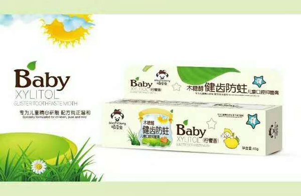 頑皮蟲木糖醇健齒防蛀兒童口腔膏(檸檬香)