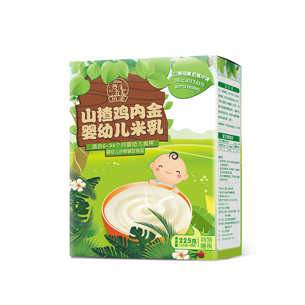 貝戀山楂雞內金嬰幼兒米乳盒裝