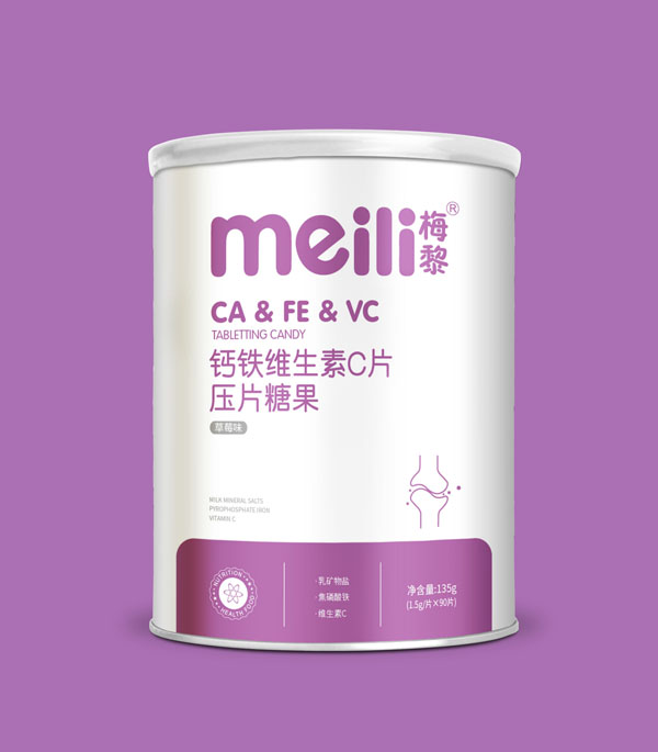 梅黎鈣鐵維生素C片