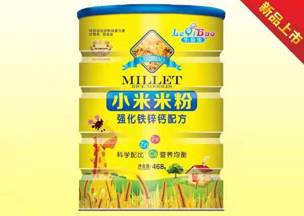 樂奇寶小米米粉 強(qiáng)化鐵鋅鈣配方