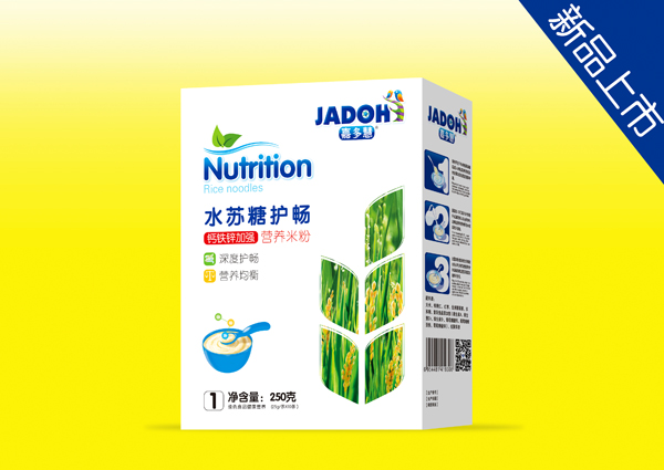 嘉多慧鈣鐵鋅加強-水蘇糖護(hù)暢米粉(盒)