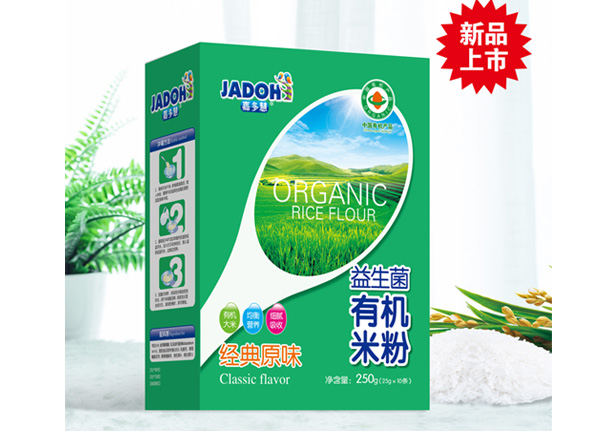 嘉多慧益生菌有機(jī)米粉(盒)-經(jīng)典原味