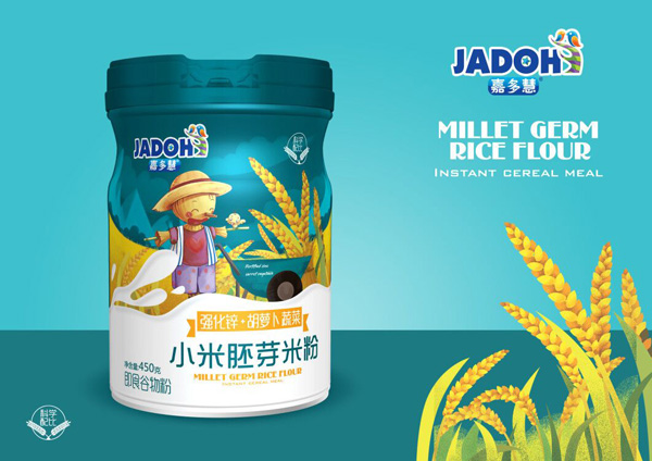 嘉多慧小米胚芽米粉-強(qiáng)化鋅+胡蘿卜蔬菜