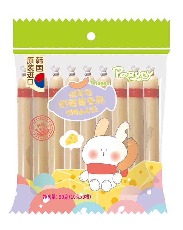 破耳兔鱈魚(yú)腸90g 奶酪