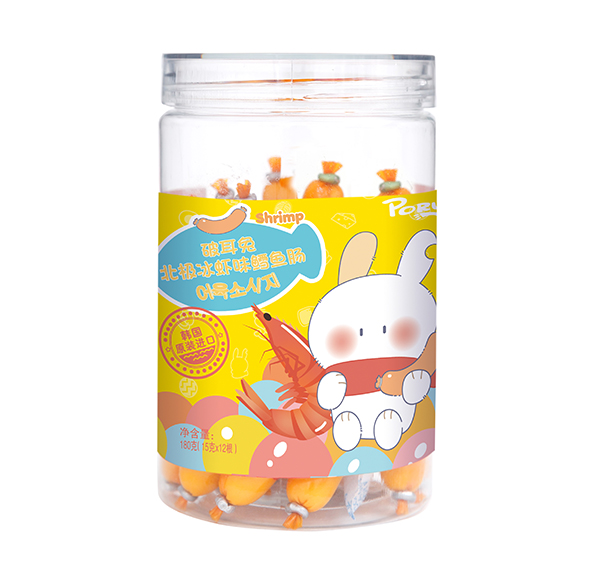 破耳兔鱈魚(yú)腸180g 北極冰蝦味