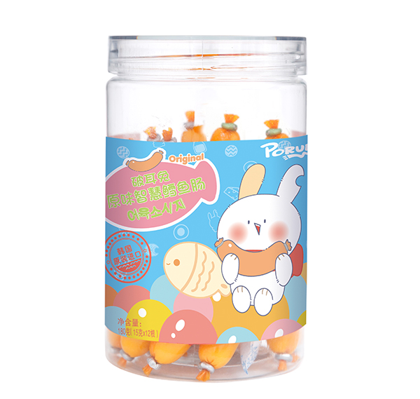 破耳兔鱈魚(yú)腸180g 原味智慧