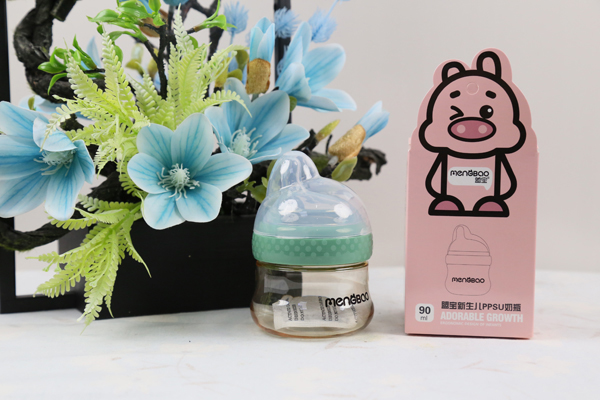 盟寶新生兒PPSU奶瓶 綠色1