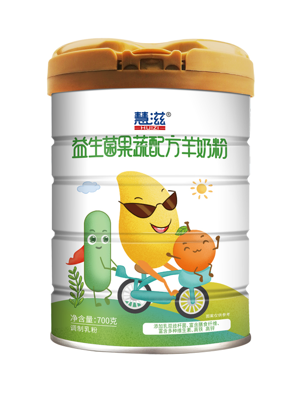 慧滋益生菌果蔬配方羊奶粉 700克