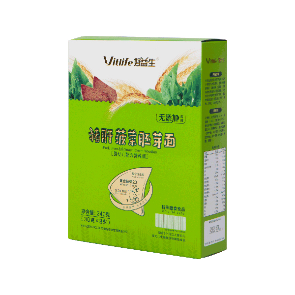 好益生豬肝菠菜胚芽面(營(yíng)養(yǎng)面)