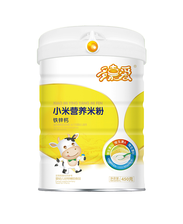 多嘉愛(ài)小米營(yíng)養(yǎng)米粉聽(tīng)裝 鐵鋅鈣