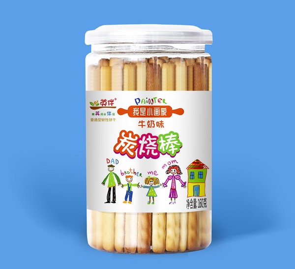 英伴牛奶味碳燒棒