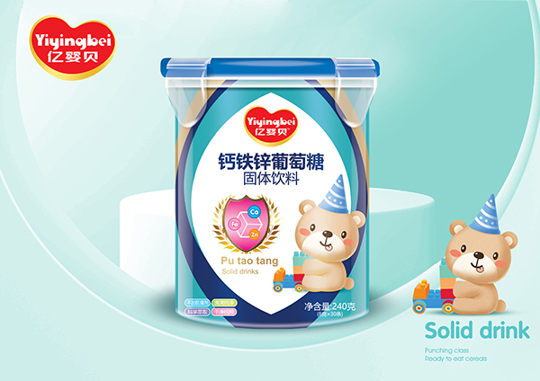 億嬰貝葡萄糖樂扣桶 鈣鐵鋅