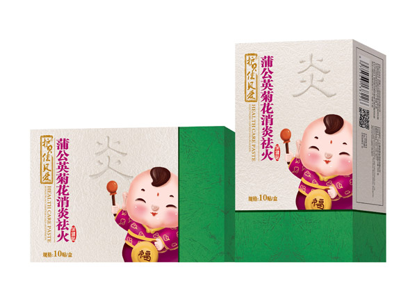 護(hù)貝佳貝愛(ài)蒲公英菊花消炎祛火保健貼